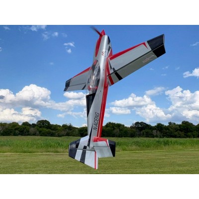 114" Extra NG - Červená/Stříbrná 2,9m