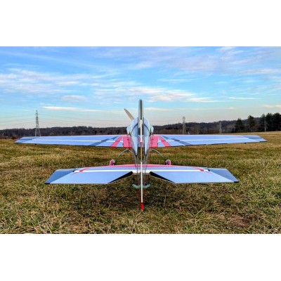 114" Extra NG - Červená/Stříbrná 2,9m