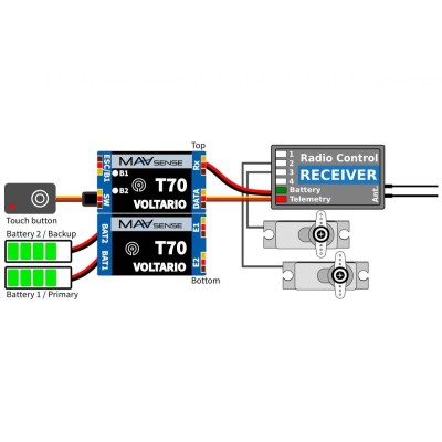 MAV Sense Voltario T70 bez konektoru