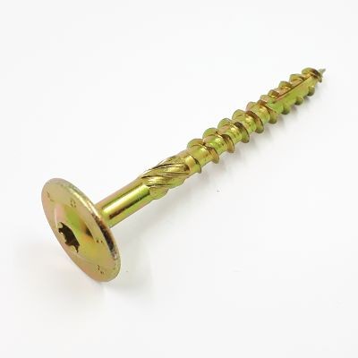Vrut 8,0x100 Zn stavební talířová hlava, torx, žZn