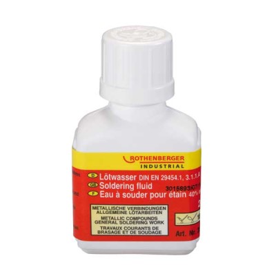 Pájecí voda ROTHENBERGER 24ml 183°C Fe,Cu,Ms,Pb,Tiffany