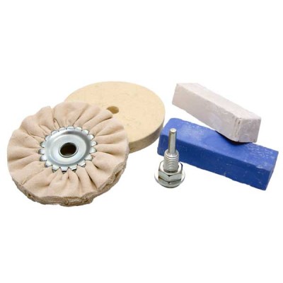 Leštící sada pr.100mm na vrtačku MAGG