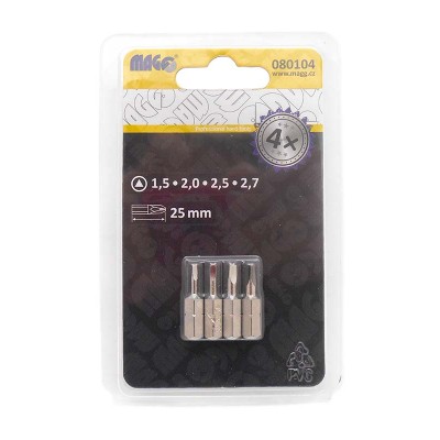 BIT trojúhelník SADA 1,5/2/2,5/2,7 MAGG