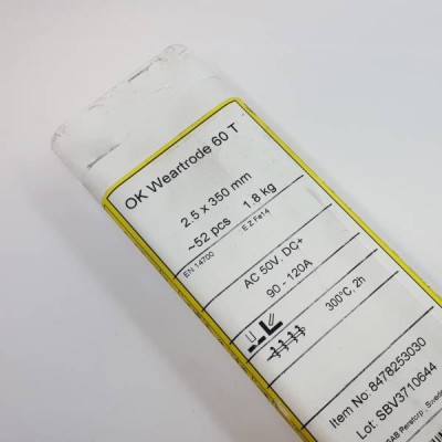 E-návarová OK84.78 2,5mm EB519 Weartrode 60 Esab