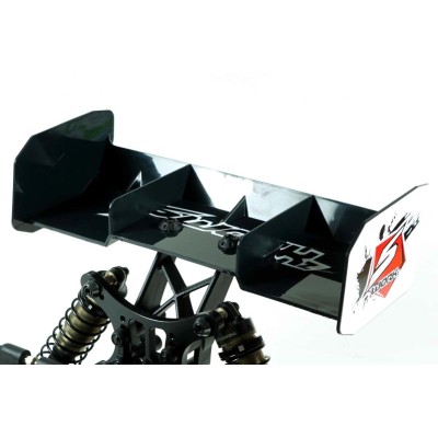 SWORKz 1/8 Off Road PRO Race zadní křídlo, černé, 1 ks.