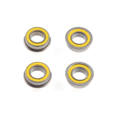 Ultra kuličkové ložiska 5x9x3mm s límcem, 4 ks.