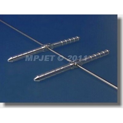 2554 Hmoždinkový závěs 4,5x70mm pro drát 2ks