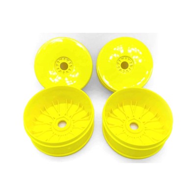 TPRO 1/8 Off-Road disky Pro-XR Race Hard/tvrdé, žluté, 4 ks.