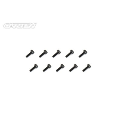 CARTEN imbusový šroub s válcovou hlavou M2x6mm, 10 ks.