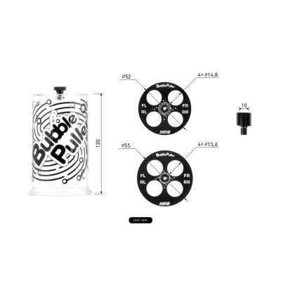 MIBO Elektrický odstraňovač bublin - 1/10 Onroad & Offroad