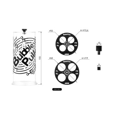 MIBO Elektrický odstraňovač bublin - 1/10 & 1/8 Offroad