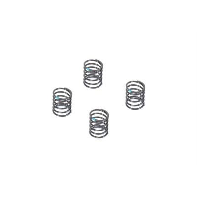 CARTEN pružiny olejových tlumičů (1,4x20mm) zelené, 4 ks.